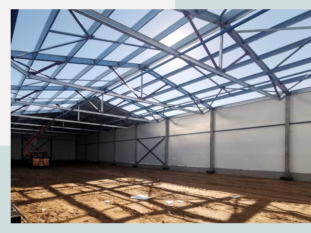 Строительство сенохранилищ в Советской Гавани