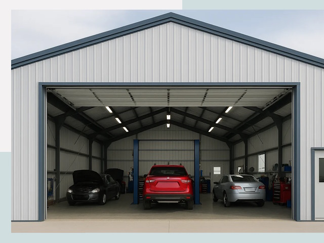 Ангары из сэндвич панелей от 623 руб. в Советская Гавань