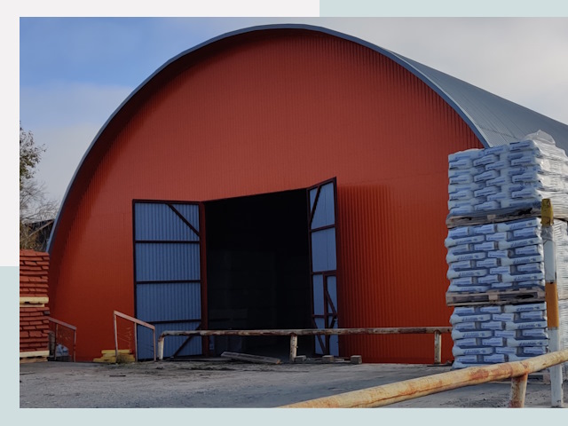 Полукруглые ангары по цене от 623 руб. в Советская Гавань