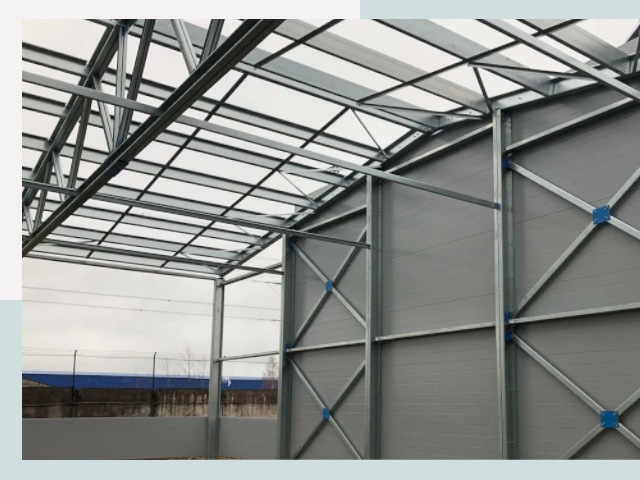 Каркасные ангары от СтальСтрой-Свс по цене от 623 руб.