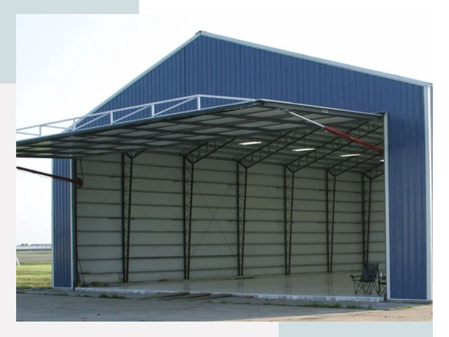 Прямо стенные ангары в Советской Гавани