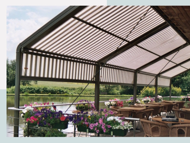 Элегантные навесы для кафе от 623 руб в Советская Гавань