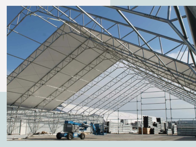 Каркасно-тентовые сооружения от СтальСтрой-Свс по цене 623 руб.
