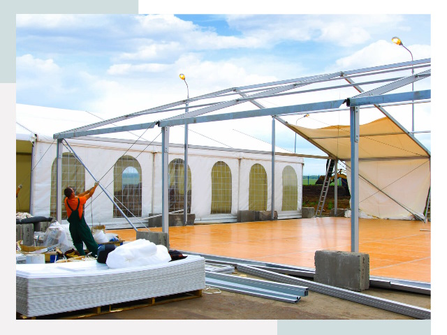 Быстро сборные шатры в Советской Гавани